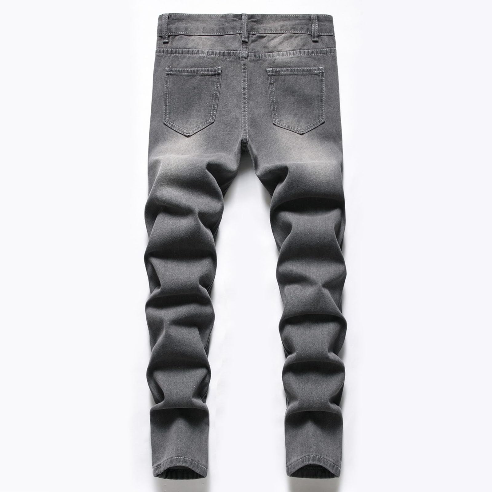 2026 Chicos Skinny Fit Rasgado Desgastado Moda Niños Denim Pantalones Pantalones Negros Pantalones Cortos Chicos