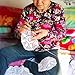 kilofly Handmade Crochet Cotton Lace Table Runner Tablecloth, 15 x 60 inch