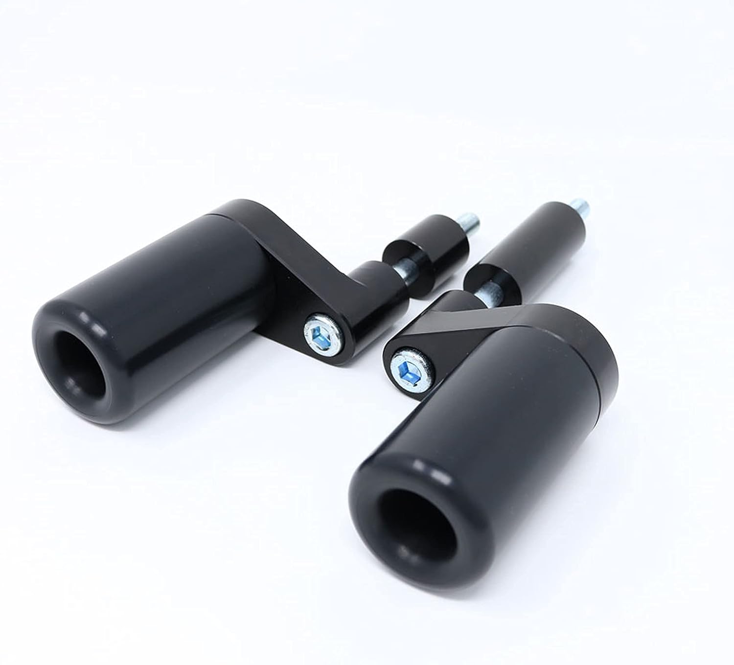 DMP USA MADE Kaw Ninja 400 Z400 Z 400 2018 2019 2020 2021 2022 2023 2024 NO CUT Black Frame Sliders Fits ABS & NON ABS Models - 750-4159