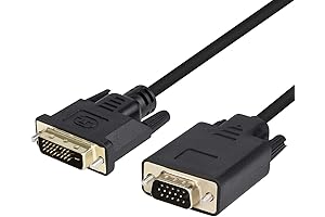 DVI to VGA Cable: Bridge the Digital Gap with Our 6-Feet Connection