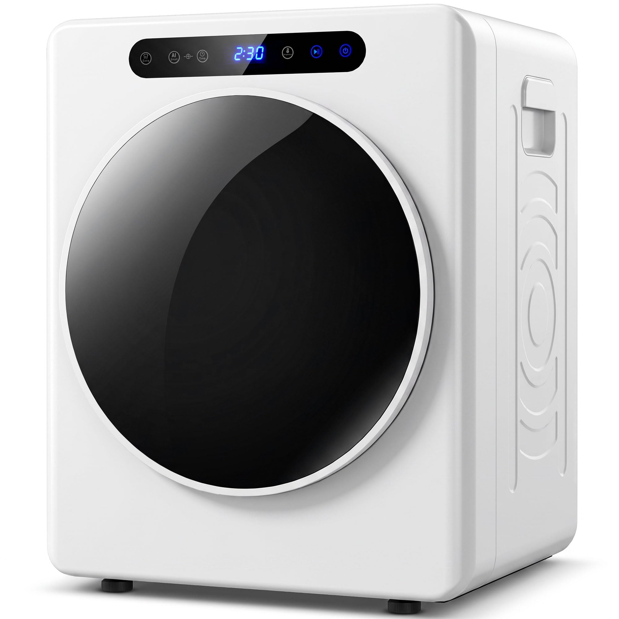 HOMCOM Vented Tumble Dryer 5kg Wet Laundry/3kg Dry Capacity 1000W White