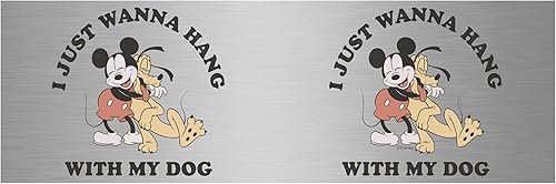 Miniatura 4 de Disney Mickey Dog Fill Lover - Taza de viaje aislada de acero inoxidable, 27 onzas, multicolor