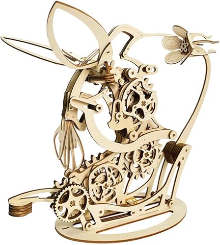 Kit de modelo de colibrí mecánico 3D, rompecabezas de madera, juguetes creativos, experimento de enseñanza, adultos y niños (200 unidades/versión