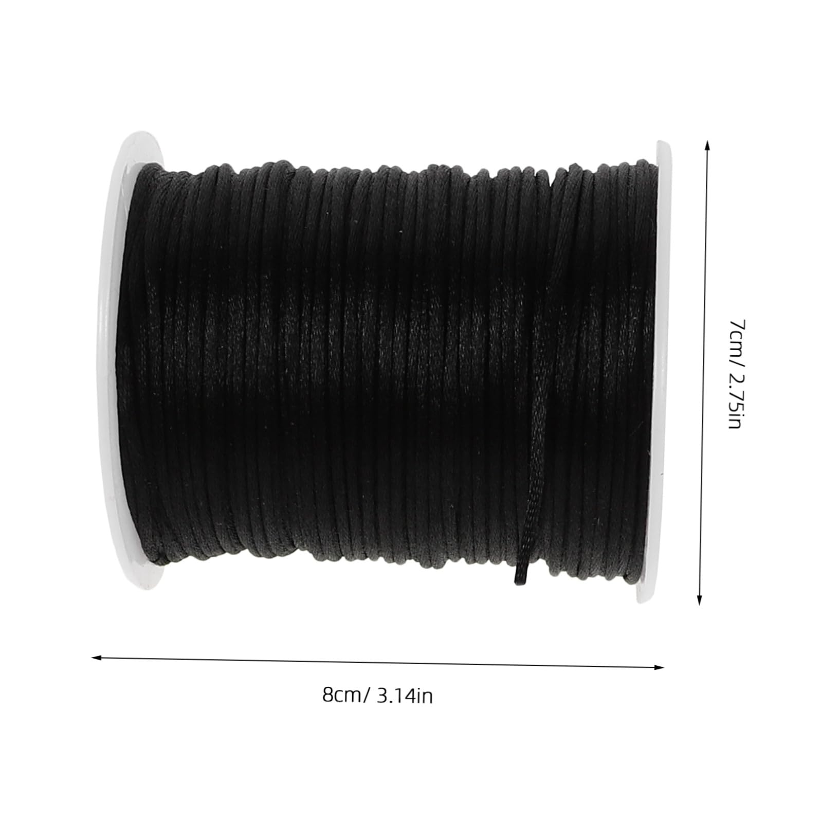 4 Cordoncino Cerato per Bracciali e Collane Filo Cerato Resistente per Macramè Twine per Gioielli e Fai da Te Colori Rosso Bianco
