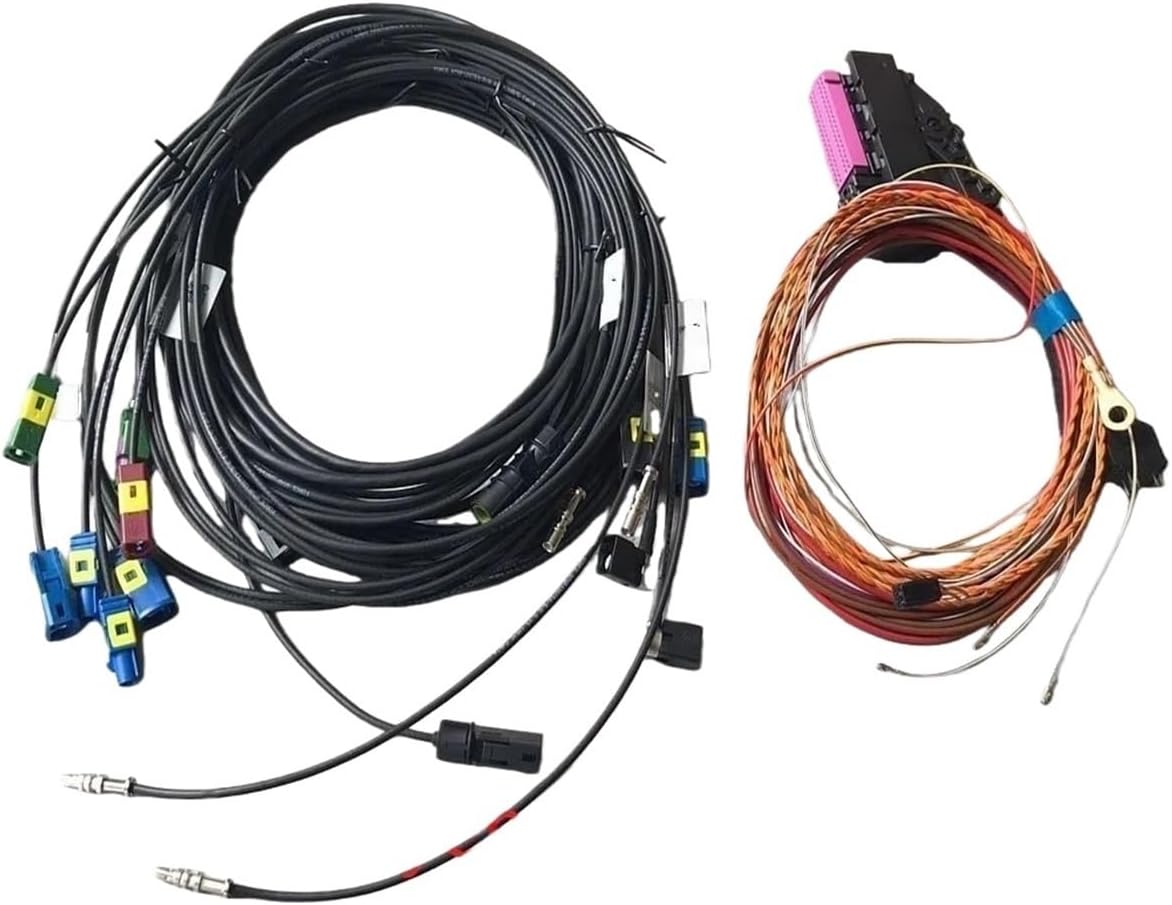 Compatible For Cayenne Environment Rear Viewer Camera Install Harness Wire Cable 360 Panoramic Wiring Harnes Audi A6 C7(2 2018)