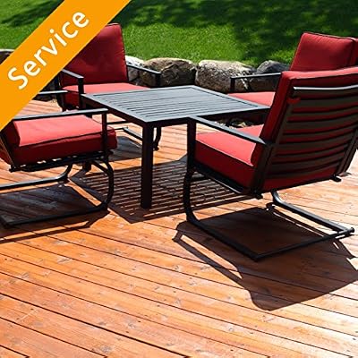 Patio Set Assembly - 4 pieces