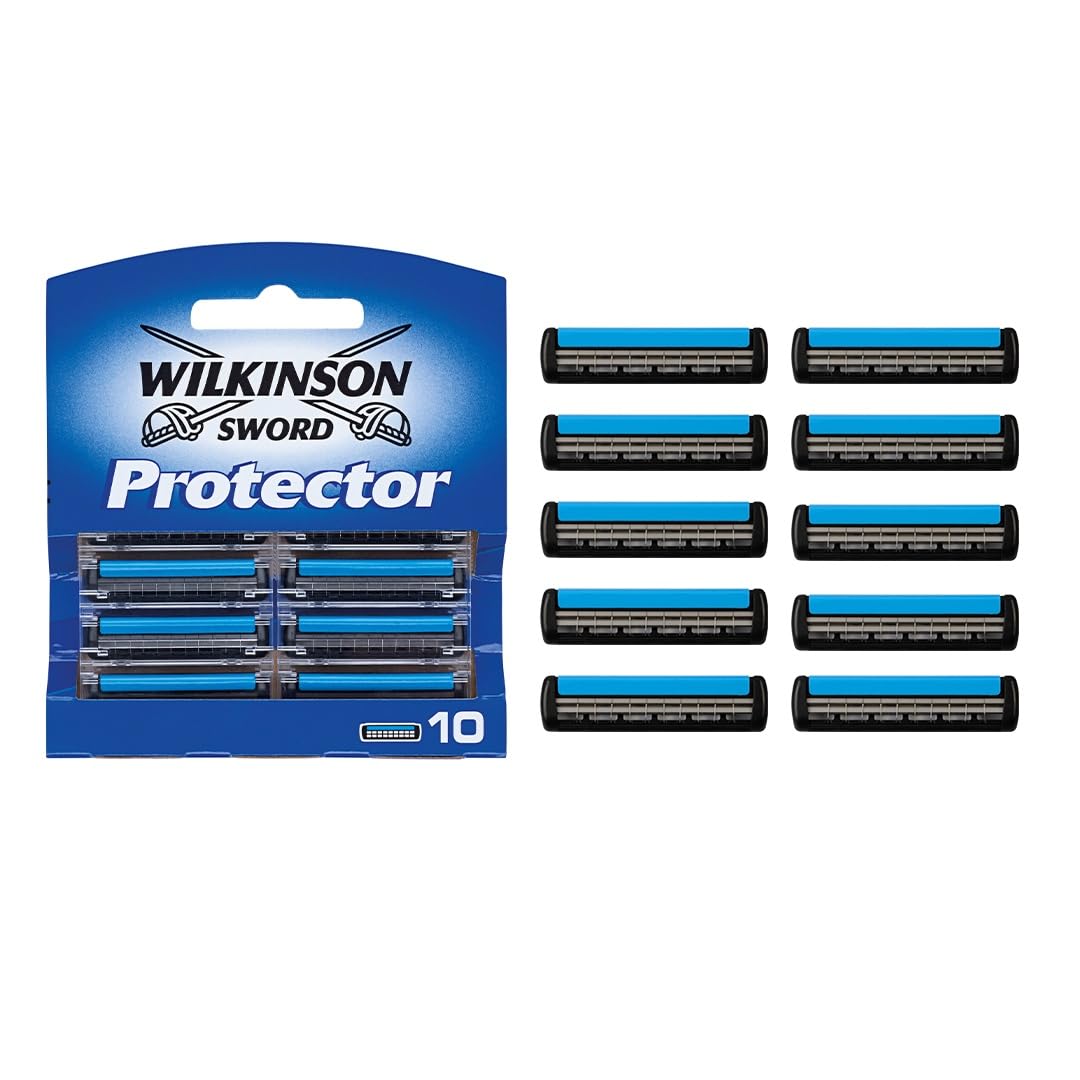 Protector 133 Razor Blade Refill Cartridges, Pack of 10