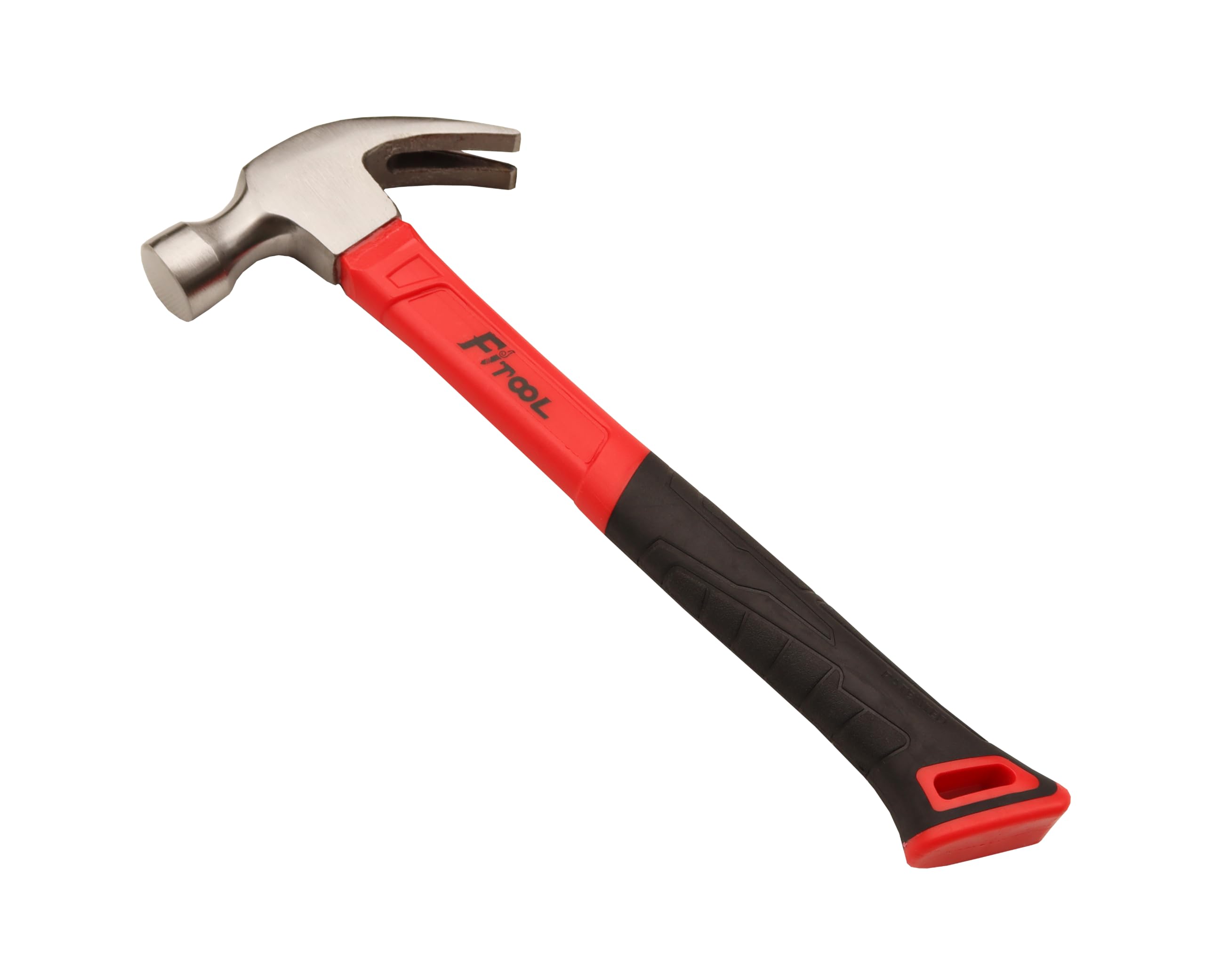 Forged General Purpose Hammer, Fiberglass Handle, Claw Hammer (8oz)