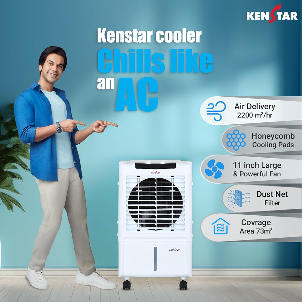 Review Kenstar Tallde Hc 27 L Room/Personal Air Cooler For Home| 1 Review Kenstar Tallde Hc 27 L Room/Personal Air Cooler For Home|