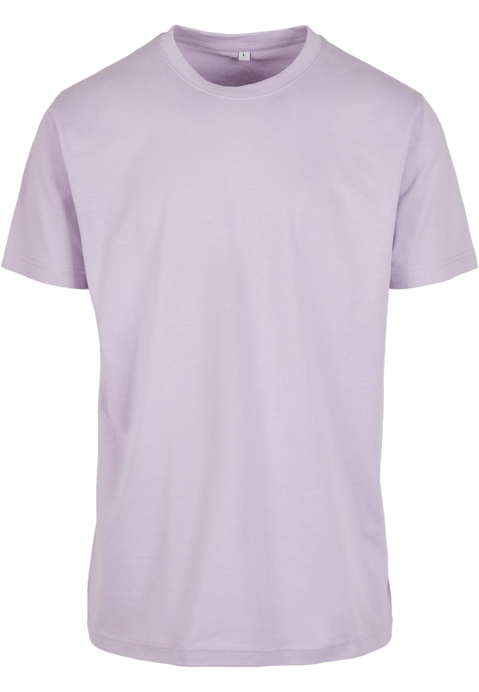 Build Your Brand Mens By004 T-Shirt, Lilac, XS UK