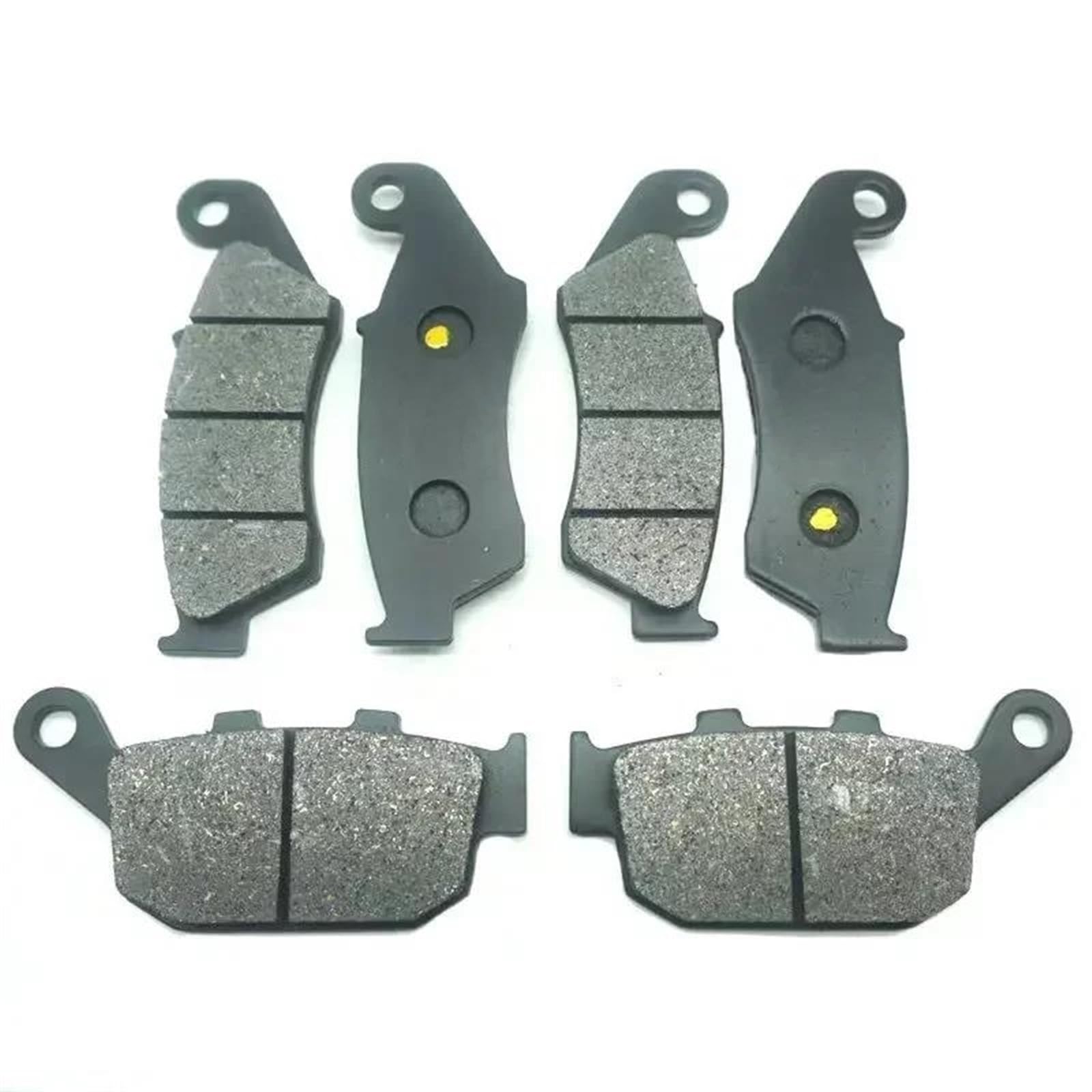 Pastillas De Freno Delanteras Y Traseras Para Honda Africa Twin XRV750 RD07 (1994-2001) – Material Semimetálico, Reemplazo Directo