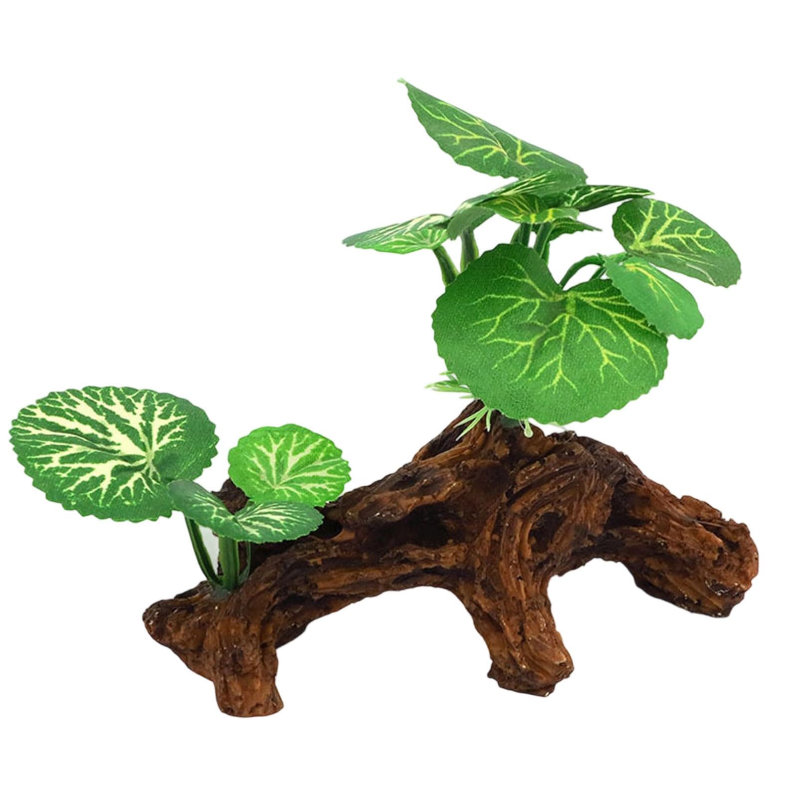 NEWFT Natural Lookings Artificial Aquariums Decoration Resin Fish Habitats Hideouts Place for Fishtanks Landscape