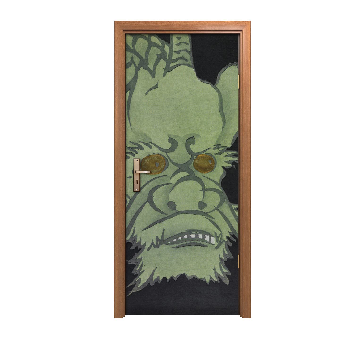 Autocollant de porte dragon 80x200cm pour sublimer l'ambiance de votre salon