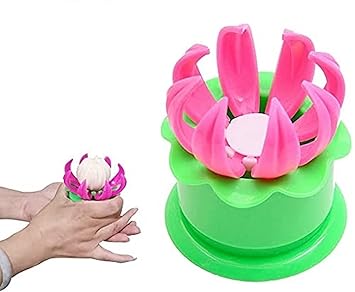 Steam Bun Dumpling Momos Maker- Steamed Stuffed Bun Making Mold Pastry Pie Plastic Momos Shape Maker Dumpling Maker Dough Press (Multicolour)