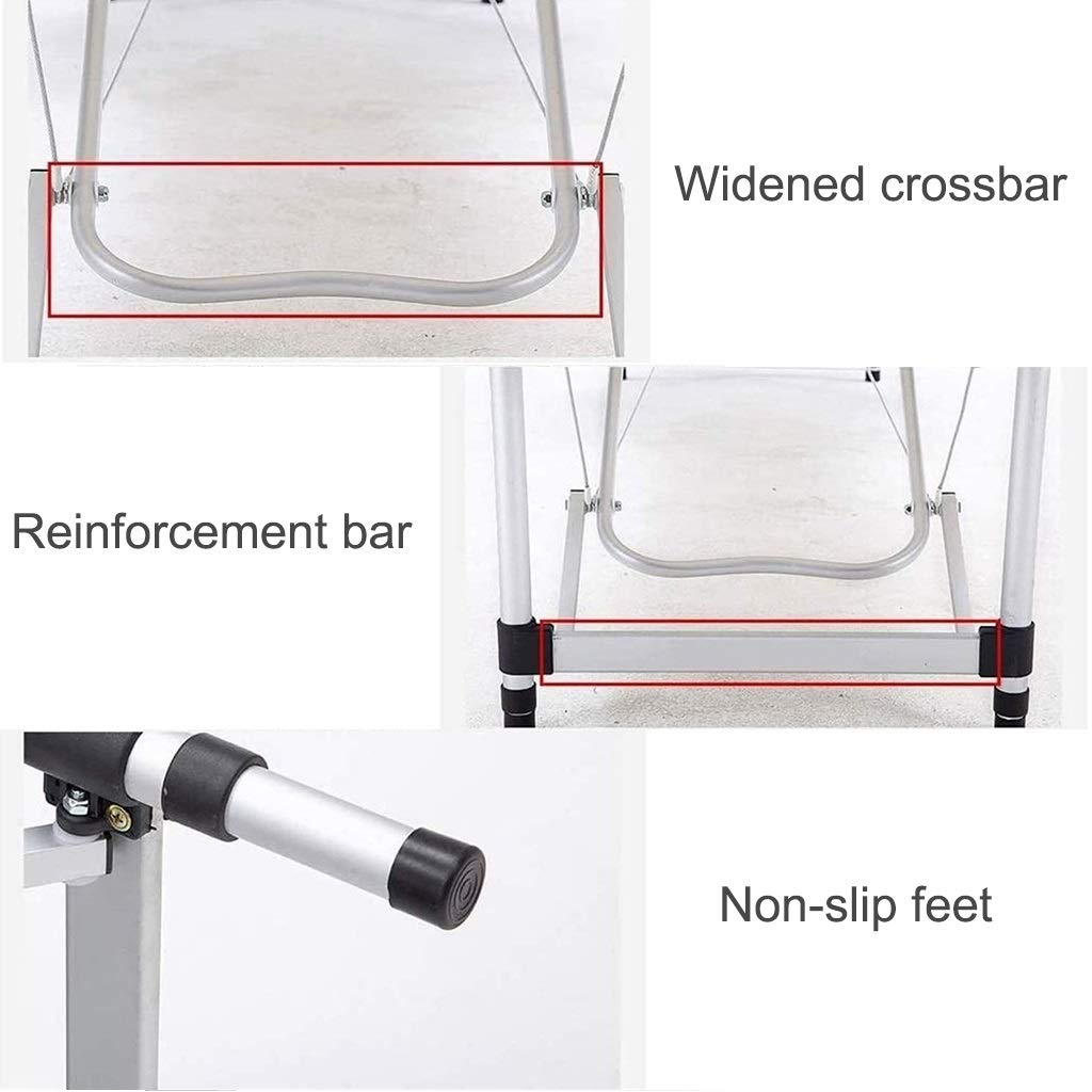 Mesas de SPA Mesas de Masaje Cama de Masaje Plegable Elevación Ajustable Terapeuta móvil Belleza Fisioterapia Cama de Tatuaje Sofá Cama portátil (Rojo 185 * 60 cm)
