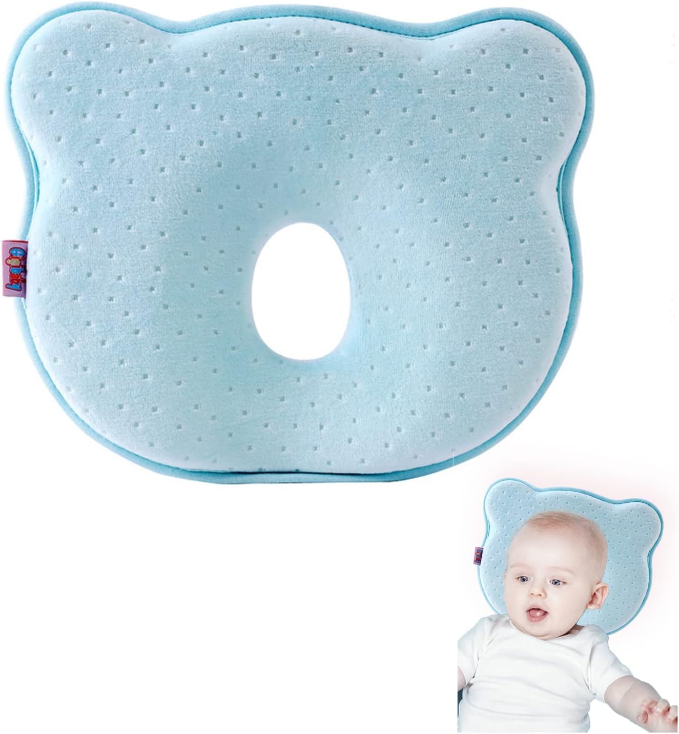 Ankikina Baby_Head_Pillow, Baby_Pillow for Head Neck Support, Baby_Pillow Prevent