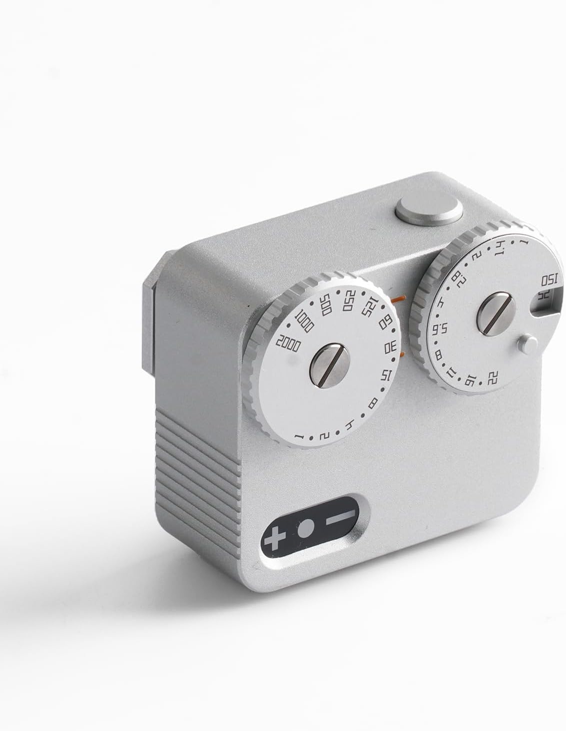 Light Meter II, Real-time Metering Tool, Two Dial to Adjust ISO, Aperture and Shutter Speed, for Older Leicas and Similar Rangefinder Cameras(Silver)