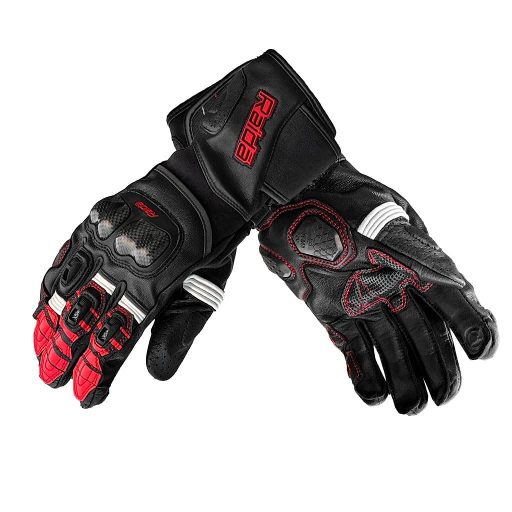 Raida AeroPrix Carbon Edition Motorcycle Gloves | Knox™ SPS Palm