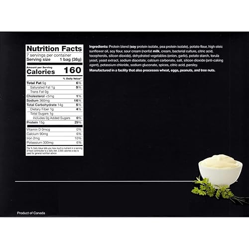 Vista 3 de PROTIFIT - Bocadillos con cremallera de dieta alta en proteínas, 0.51 onzas de proteína, bajas en calorías, bajo en azúcar, bajas en grasas