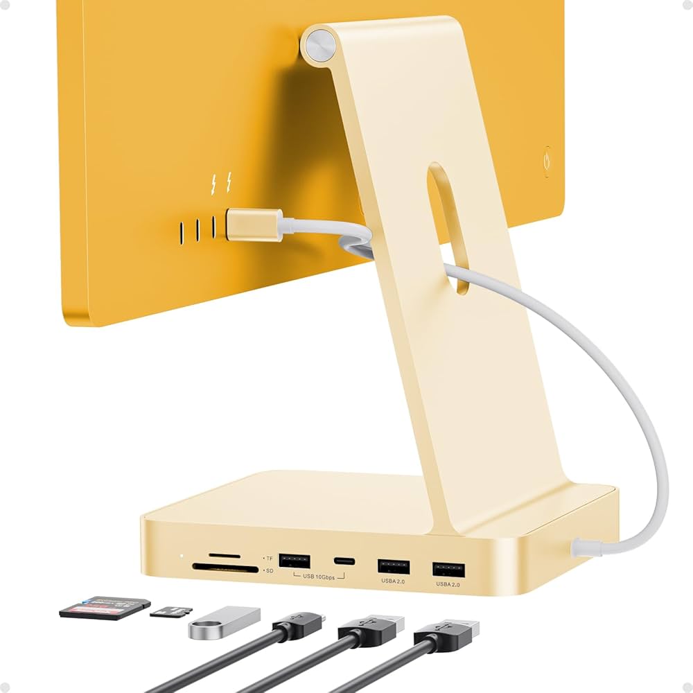 Amazon.co.jp: PULWTOP 7 in 1 USB C ハブ iMac 24インチ 2021