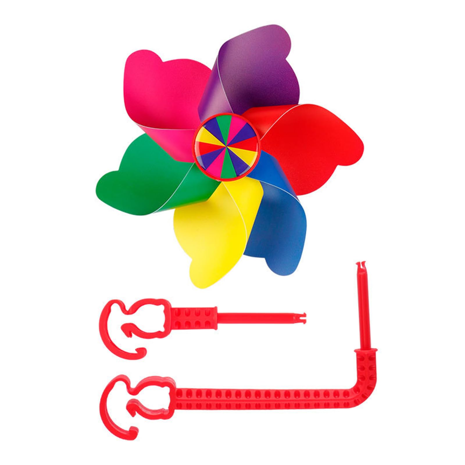 Bicycles Handlebars Pinwheel for Kids Bicycles Handlebars Pinwheel Windmill Spinnings Flower Colorful Decors Childrens Windmill Tricycles