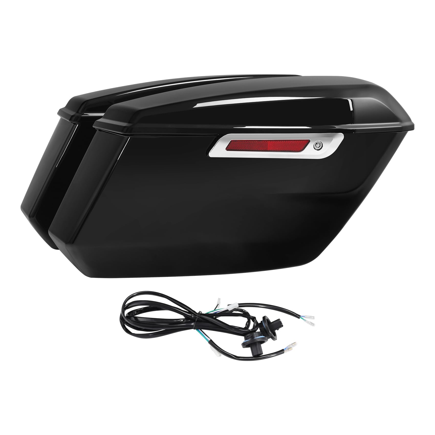 Amazon.com: TCMT Vivid Black Saddlebags Fit For Harley 2023-2026