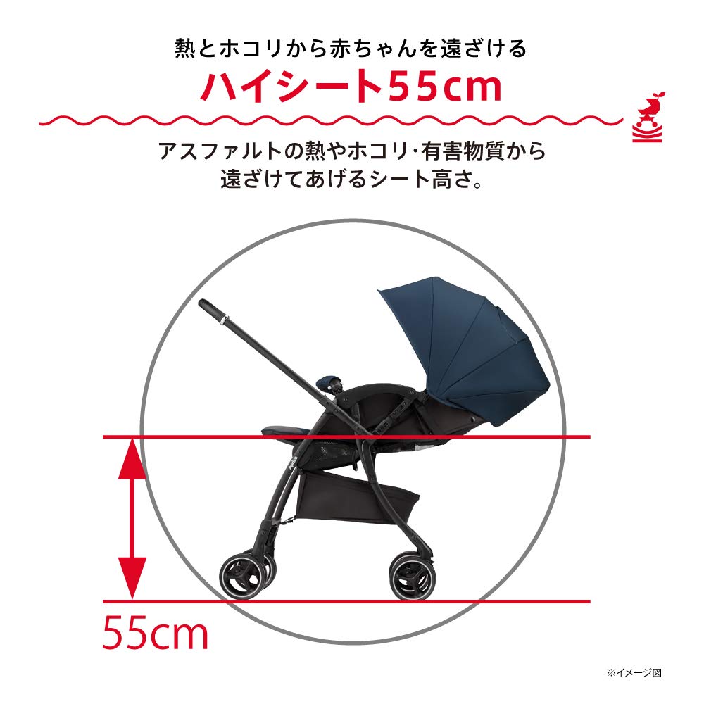 Amazon.co.jp: Aprica(アップリカ) 軽量オート4輪両対面ベビーカー