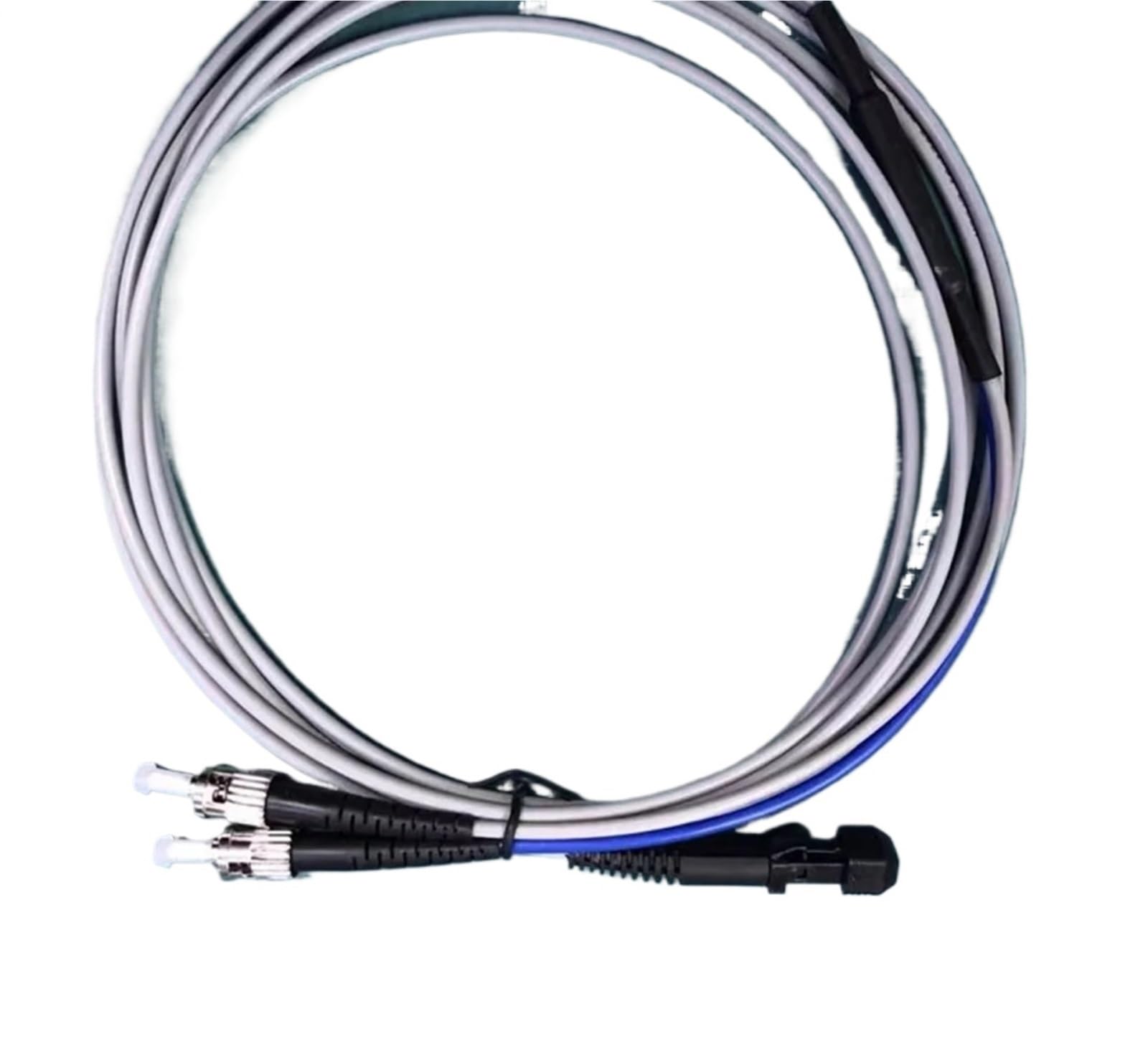 Câble patch MTRJ 1M-100M Duplex blindé OM1 OM2 LC SC FC ST 5m 10m 3-m 7m 20m 30m 50M fibre optique Jumper 2 cœurs multimode (1 m 5 pièces, MTRJ-ST OM1)