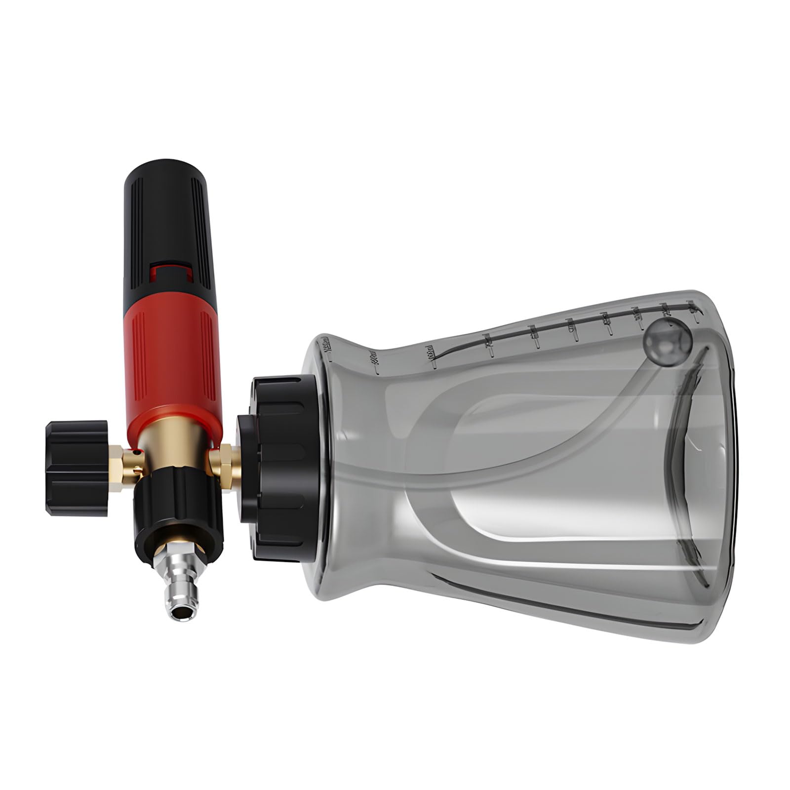 WGDYRP 1000ML Aluminum Foam Dispenser For Machine Featuring Replaceable Nozzle And Large Capacity Construction