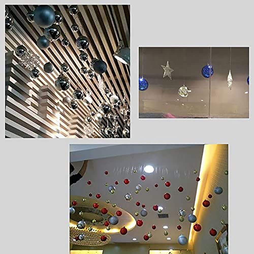 Mehrfarbige Weihnachtskugeln aus Kunststoff, Schalkugeln, Christbaumschmuck, 6 Schachteln mit Weihnachtskugeln, Mattfarbene Kugeln, Partyfensteranhänger