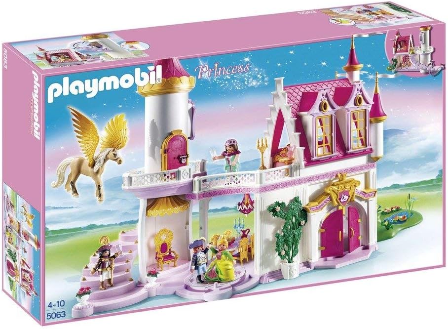 Playmobil Grand Château Princesse avec cheval volant