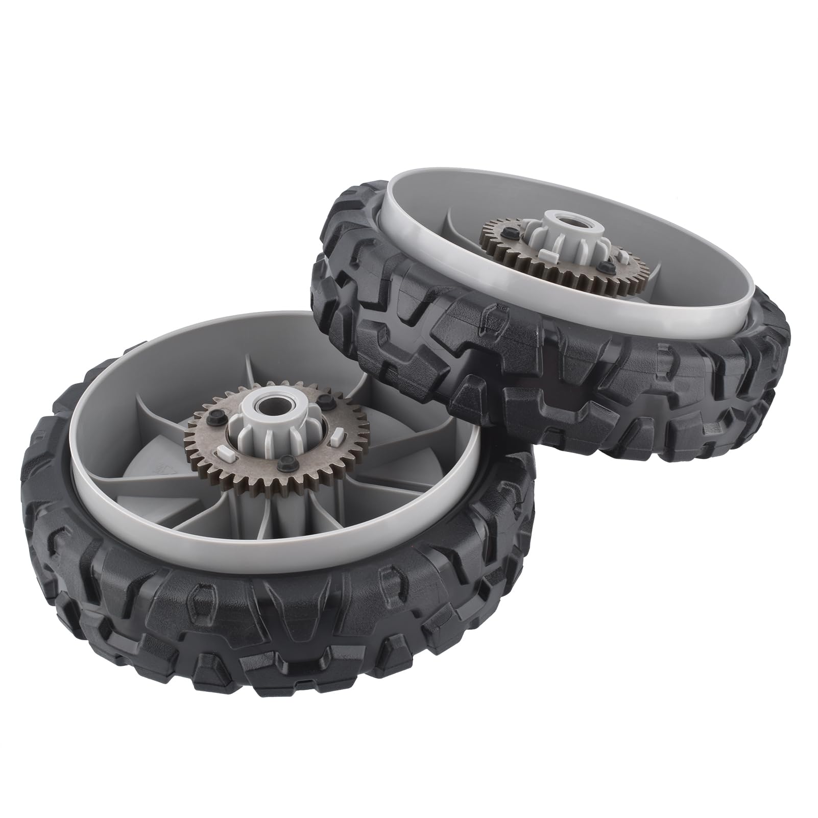 2 piezas Rueda para Husqvarna cortacésped 580365301 593198101 compatible con L321AH LC221A HU675AWD HU700AWD HU725AWD HU800AWD para cortacésped Craftsman GCV-160