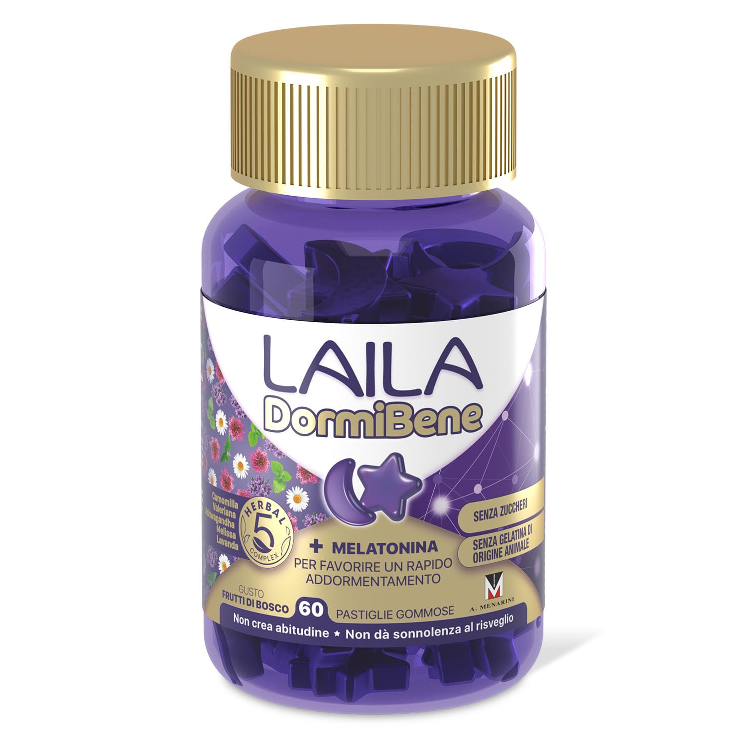 laila Dormibene 60 Pastiglie Gommose