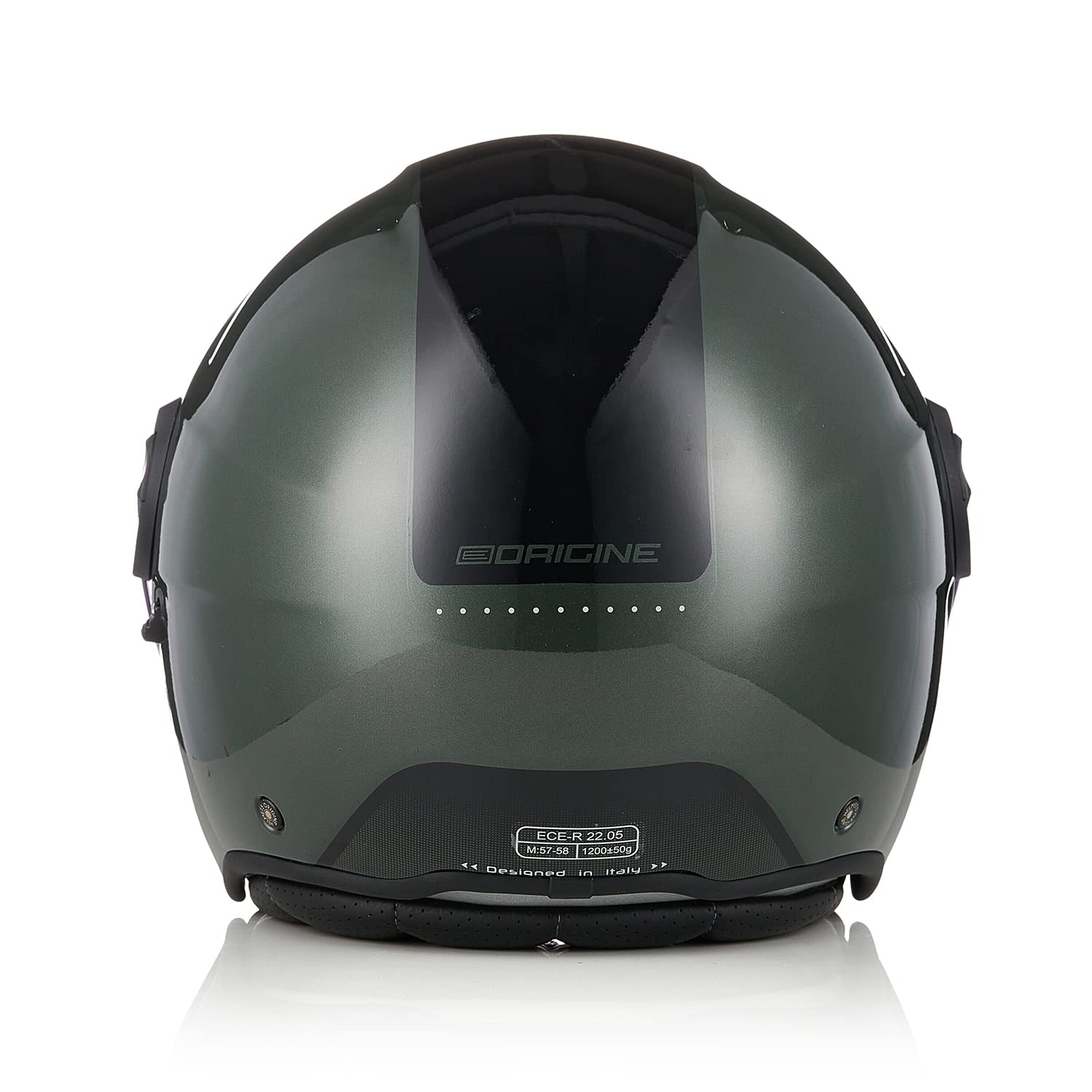 ORIGINE Casque Moto Jet Casque Scooter Ouvert Adulte avec Double Visière Homologué ECE