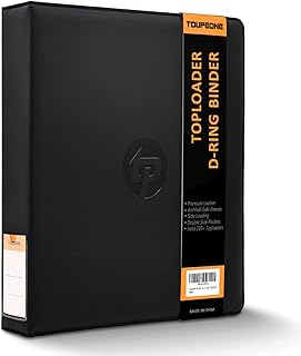 Toploader Binder, 252 Side Loading Pockets Trading Card Binder for Toploader Storage, Trading Card Album for MTG/Yugioh/TCG Trading Cards & Sports Cards in 3x4'' Toploaders