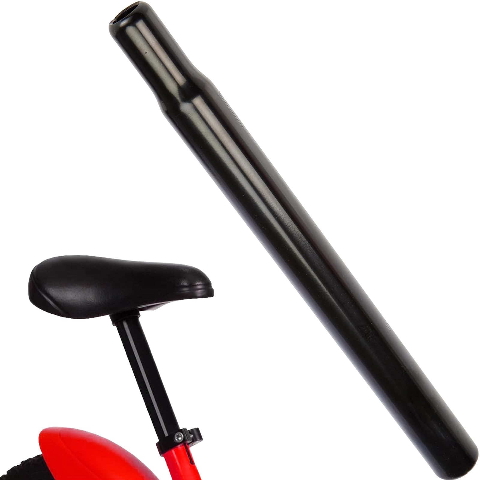 Aililong Reggisella per Bicicletta 27,2 x 300 mm a Candela Vario 27.2 Sella con Barra Mountain Bike Bici da Strada City - Robusta e Durevole