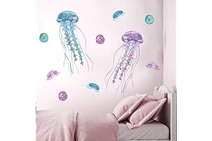 Decalmile Jellyfish Wall Decals: Enchanting Underwater Ambiance