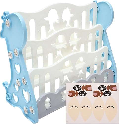 Homoyoyo Soporte para libros, escritorio de oficina, estantería organizadora de libros, estantería para niños