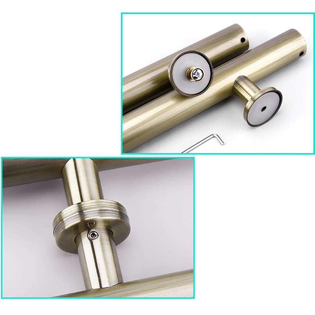 Maniglia per Porta Scorrevole per Porta del Fienile Maniglia per Porta in Vetro/Legno, Maniglia per Porta Push-Pull in Tubo Tondo Spesso in Acciaio Inossidabile/Maniglia per Porta del Fienil