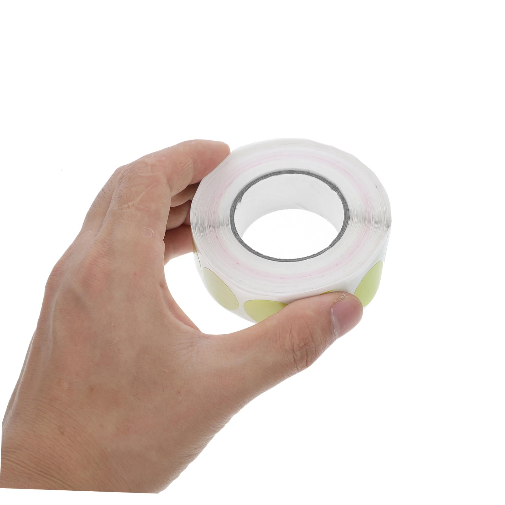 Artibetter 15pezzi Autoadesivo Etichette Punti di Adesivi Autoadesivi per Etichette Alimentari Progetti Scolastici Hotel Nastro Scrivibile per Codifica Colori Colore Casuale