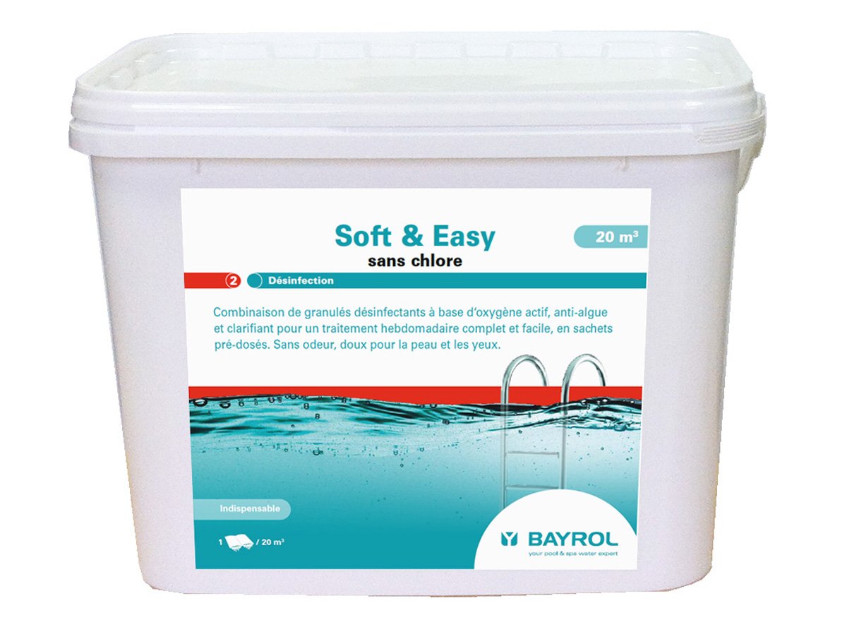 Bayrol Soft & Easy, 30 m³ (12 Beutel) 5,04Kg Aktivsauerstoffmethode in Granulatform