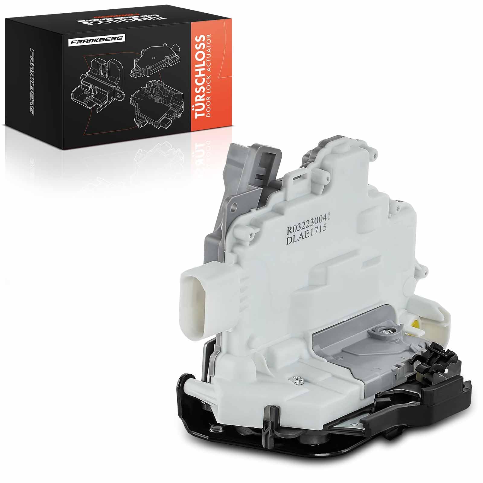 Frankberg Actionneur de verrouillage de porte avant gauche 4F1837015 | Compatible avec: A6 4F2, A4 8EC, Exeo 3R2, A8 4E2 4E8, A3 8P1, Exeo ST 3R5, A4 Cabriolet 8H7 B6 8HE B7, A4 Avant 8ED