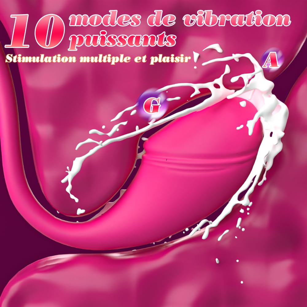 Vibratoreper Donna Professionale Wireless piccolo Ovetto Vibrante Donna Telecomando a Distanza APP Sex Toys, Vibrator Per Coppia 10 Modalità Vibratore Silenzioso, sexytoysys donna coppia Sex Toy