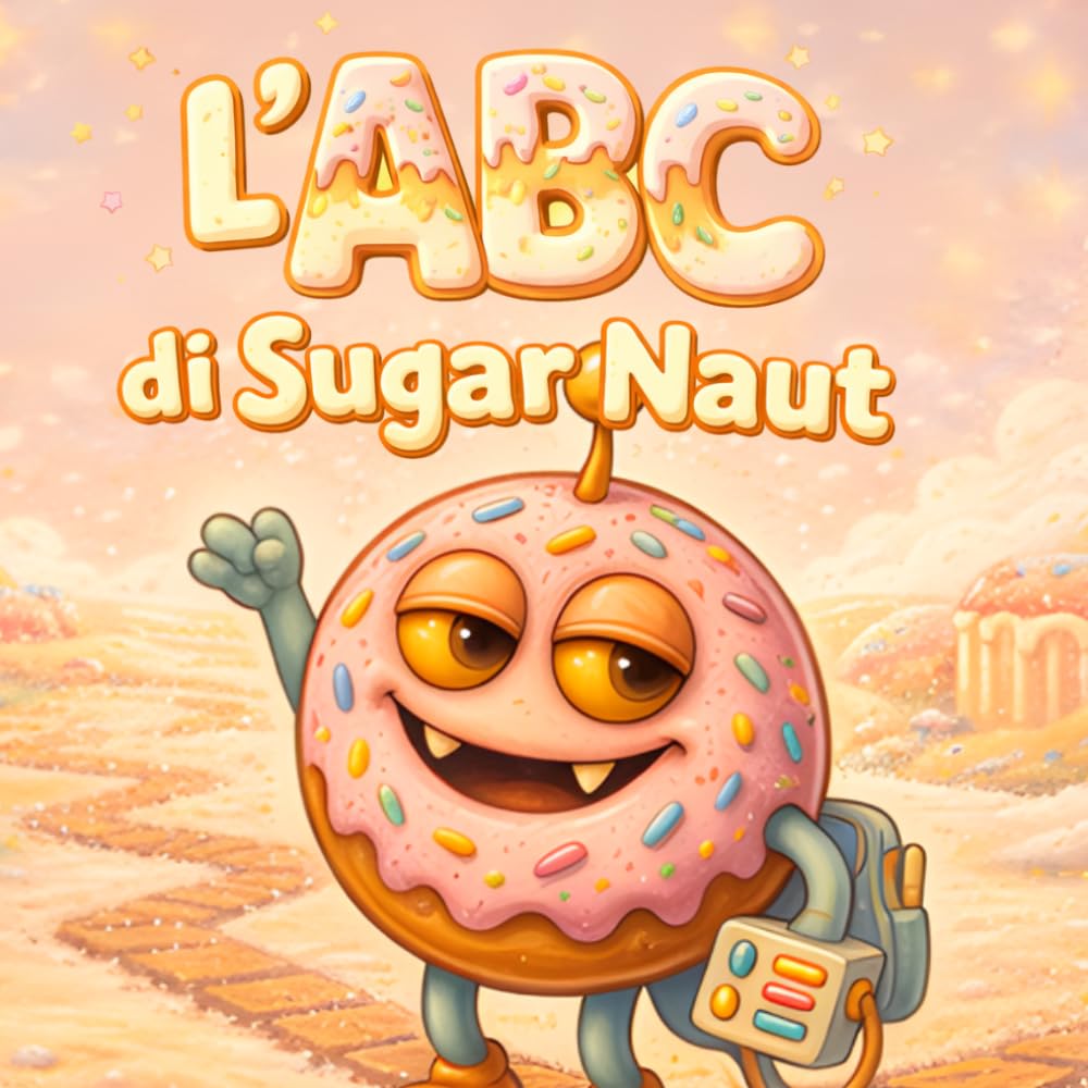 L’ABC di Sugar Naut: Una dolce avventura con l’alfabeto Impara le lettere dalla A alla Z con calma e gioia per bambini dai 2 ai 6 anni (sugarnaut (edizione italiana))