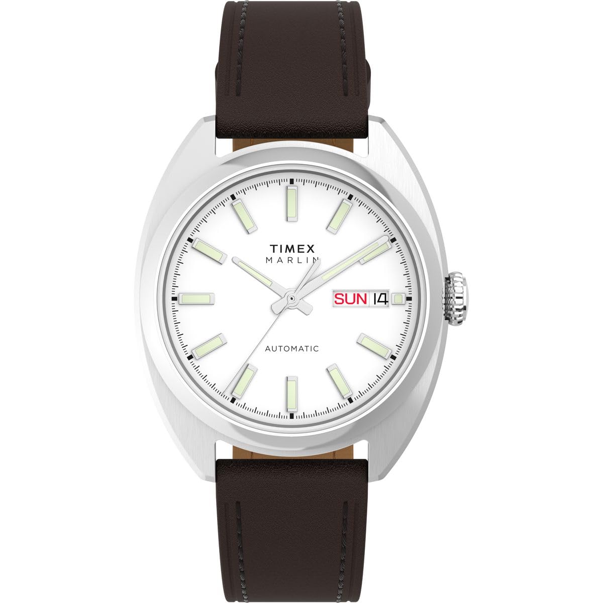 Marlin Tonneau 37mm Silver Dial Mechanical Automatic Men Watch - TW2Y65200UJ-image-40