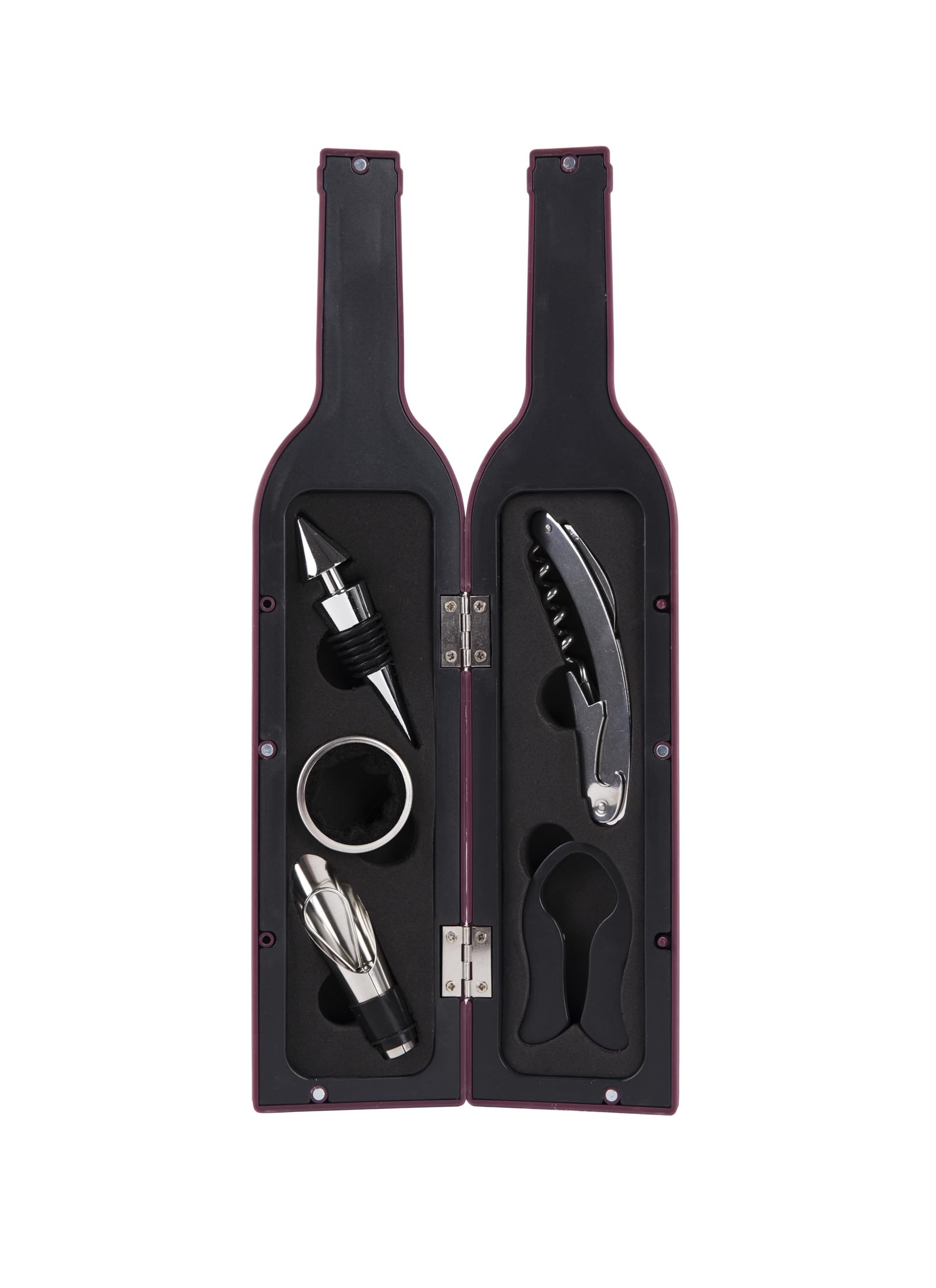 Ozeri 5-Piece Wine Bottle Corkscrew & Accessory Set