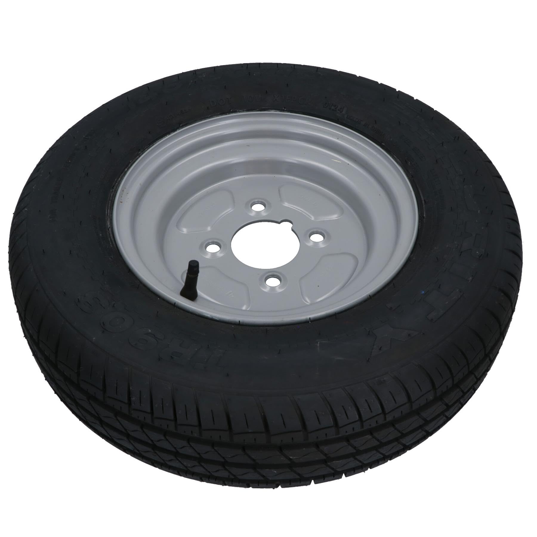 AB Tools Trailer Wheel Rim & Tyre 4.00-8 6 PLY 115mm PCD ERDE DAXARA TRSP17