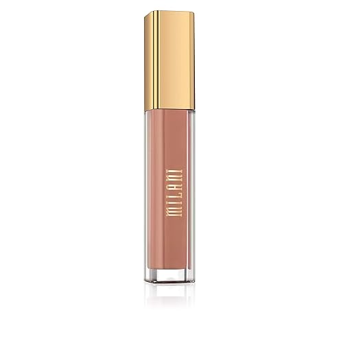 Milani Amore - Crema labial metálica mate - Vampy Matte 022 onzas líquidas Brillo labial nutritivo sin crueldad con un acabado suave y completamente