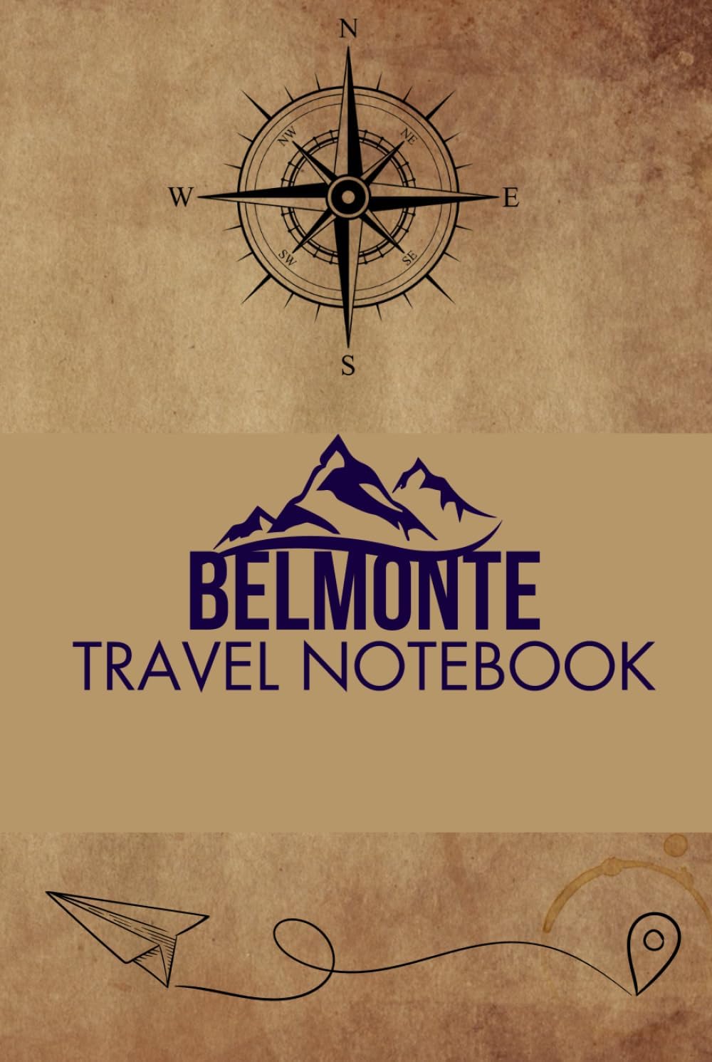 Travel Journal Notebook - RVB: 80 pages / 80 files