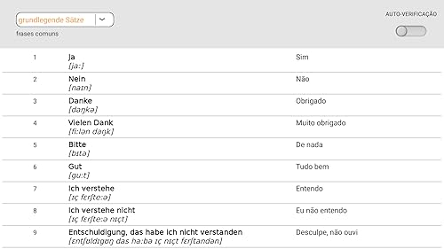 Aprendemos palavras alemãs com Smart-Teacher